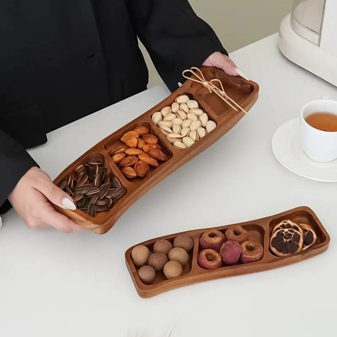 Earth Tone Appetizer Serving Tray by Casa & Beyond