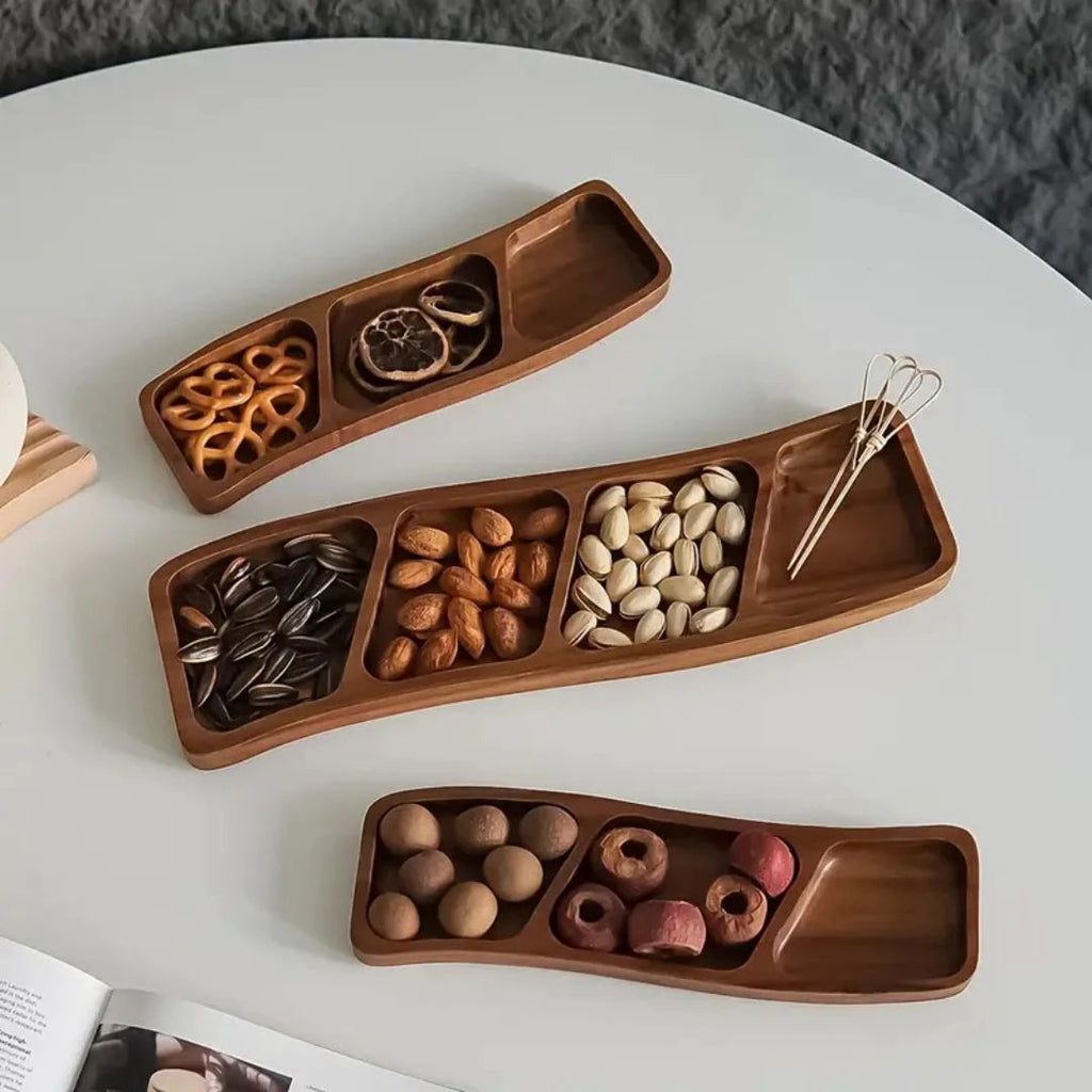 Earth Tone Appetizer Serving Tray by Casa & Beyond
