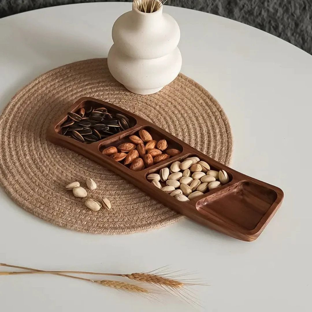 Earth Tone Appetizer Serving Tray by Casa & Beyond