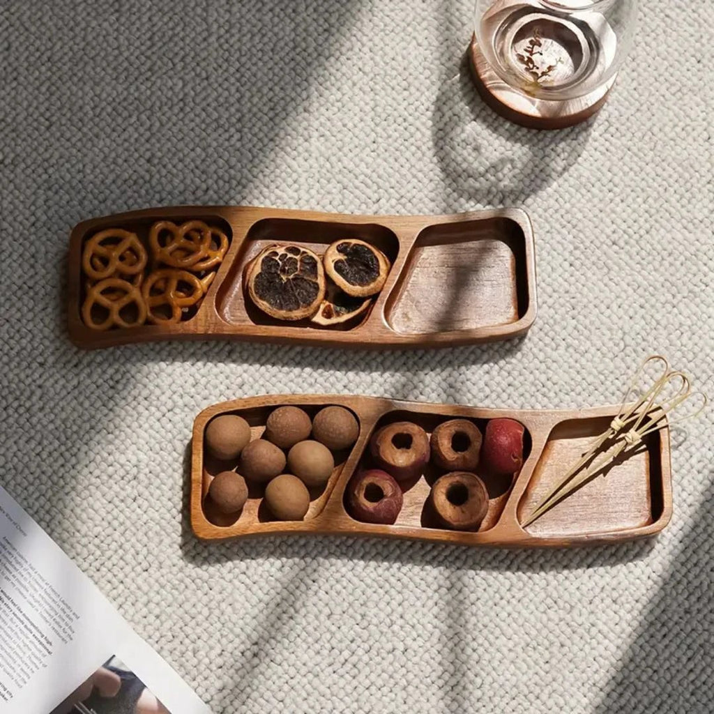 Earth Tone Appetizer Serving Tray by Casa & Beyond