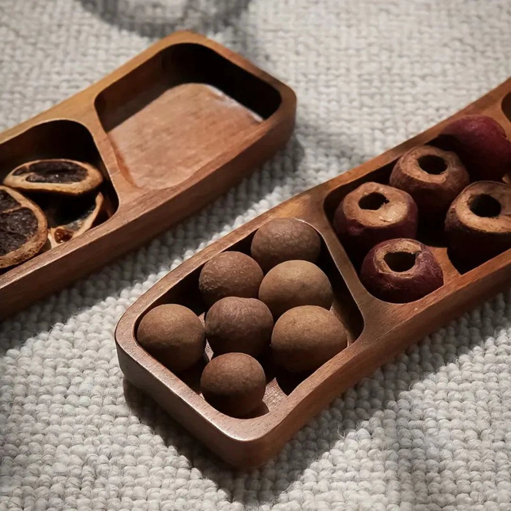Earth Tone Appetizer Serving Tray by Casa & Beyond