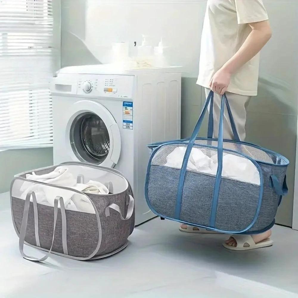 Easy Move Carry Laundry Basket by Casa & Beyond