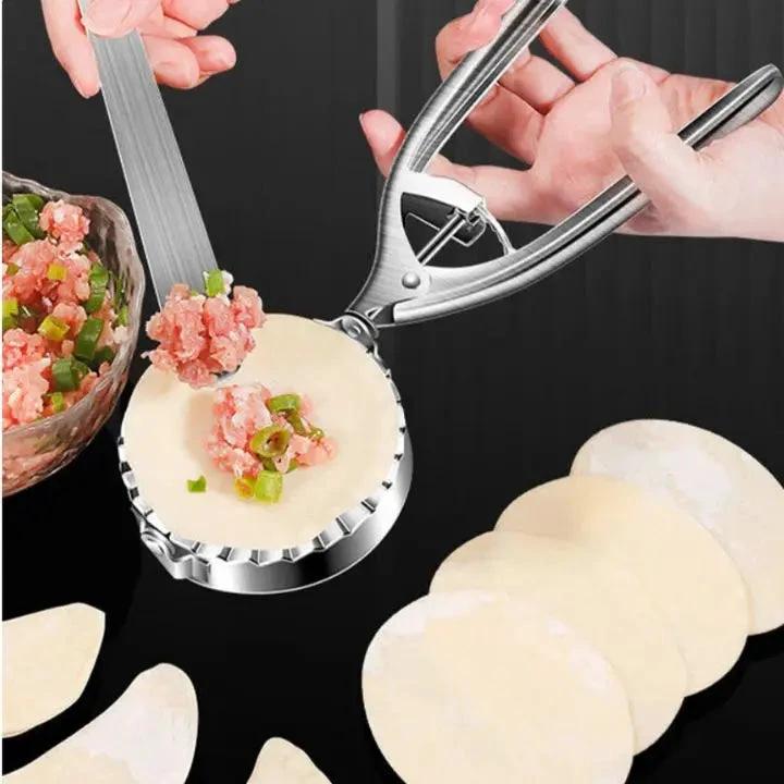 Stainless Steel Dumpling Mold - Perfect Dumplings Made Quickly by BowLift