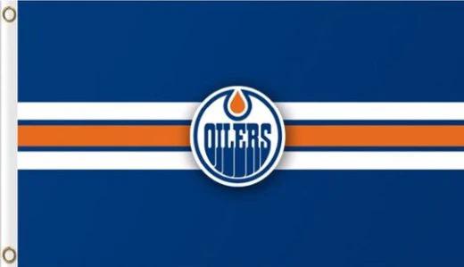 Edmonton Oilers Custom Flag 3X5Ft Polyester Digital Print Banner USA by flagsjustdoit