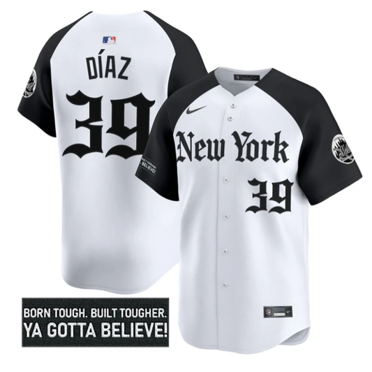 Edwin Díaz Jersey #39 New York Mets Gothic Borough Edition Stitched by My Store