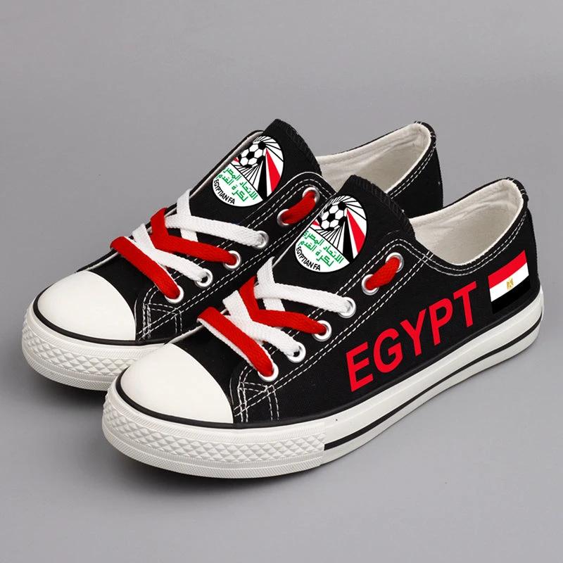 Egypt Low Top Canvas Sport Sneakers Shoes For Men Women Fans by Crocs