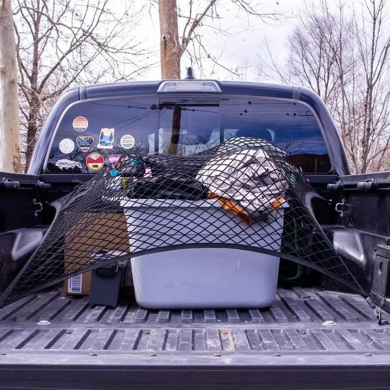 Elastic Luggage Net with Sturdy Carabiners by BowLift