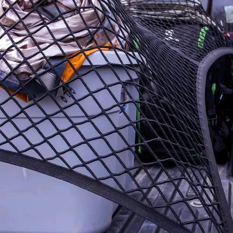 Elastic Luggage Net with Sturdy Carabiners by BowLift