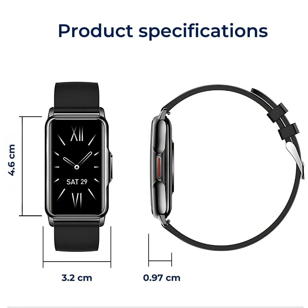 Elegant Smartwatch for Everyday Style | Health Tracking - Durable Design - Seamless All-Day Connectivity Bowlift by Bowlift