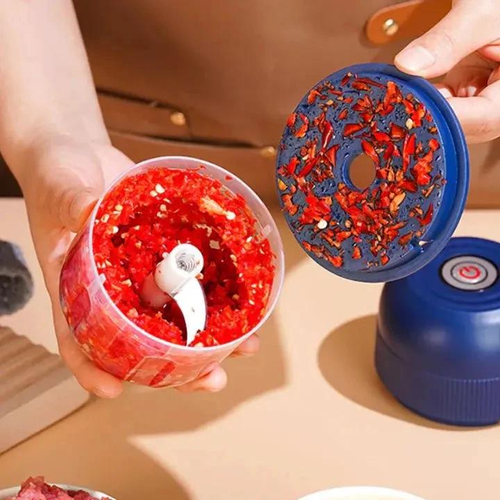 Electric Vegetable Slicer – USB-powered, safe & space-saving by BowLift