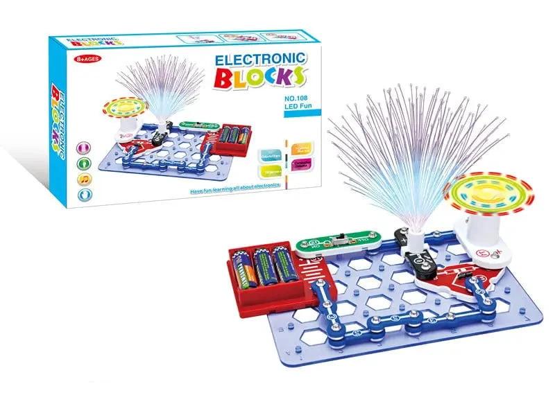 Electronic learning kit for children with 300 experiments by BowLift