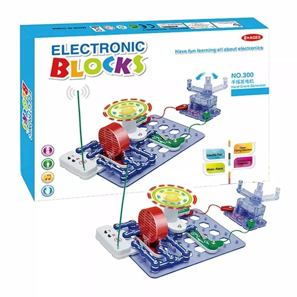 Electronic learning kit for children with 300 experiments by BowLift