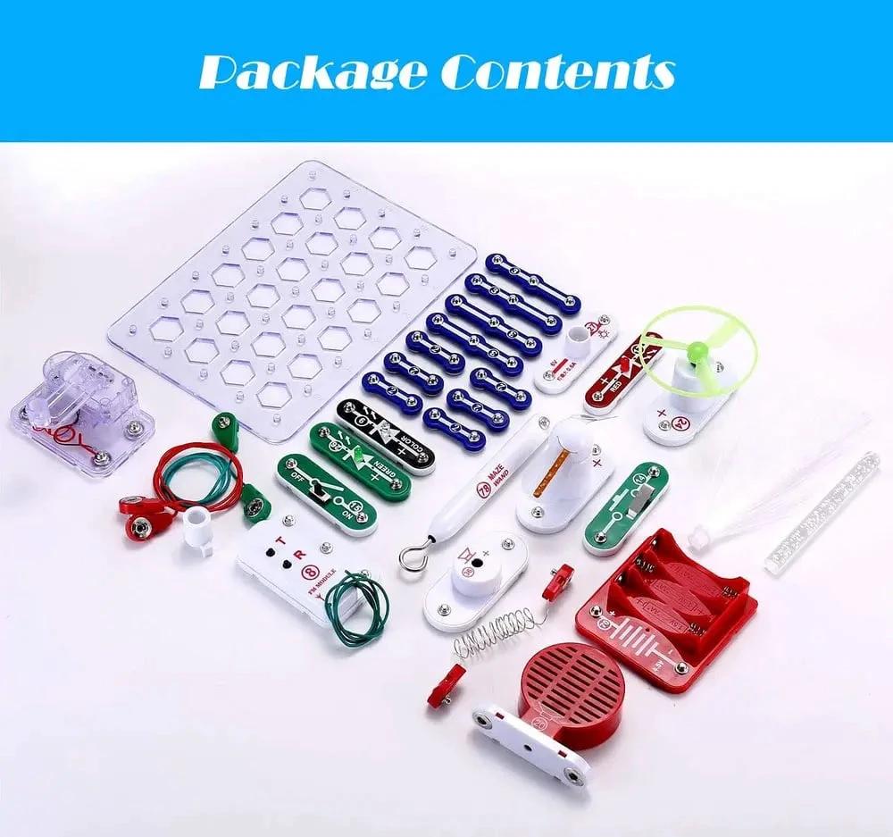 Electronic learning kit for children with 300 experiments by BowLift