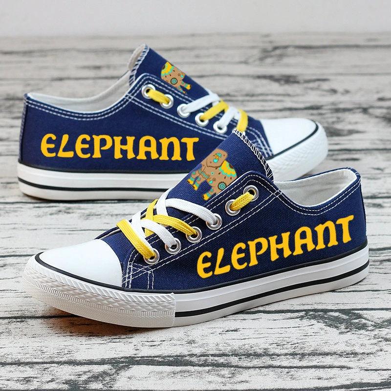 Elephant Canvas Sneakers Shoes For Men Women Fans by Crocs