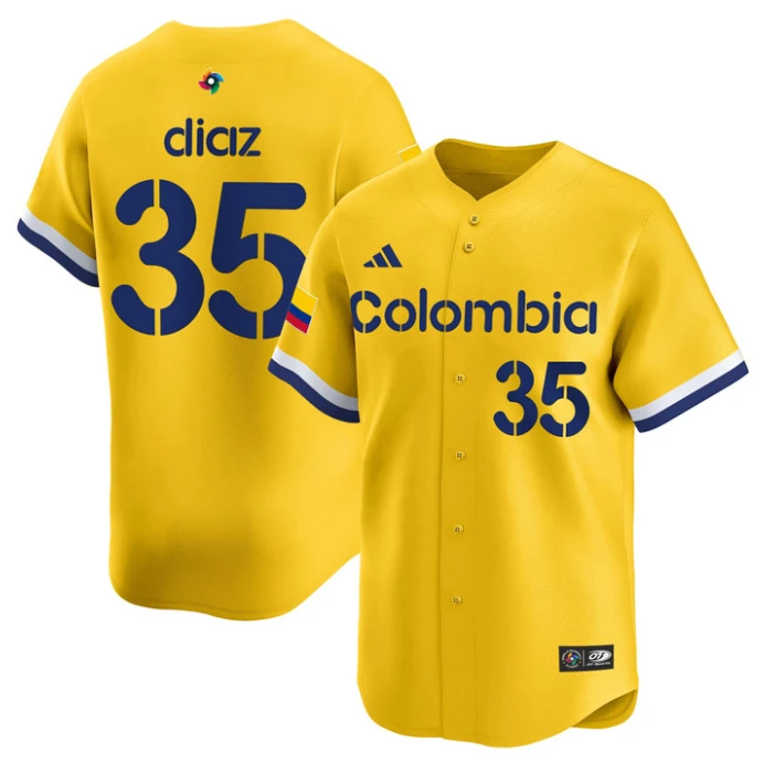 Elias Diaz Jersey #35 Colombia 2026 World Baseball Classic Stitched by My Store