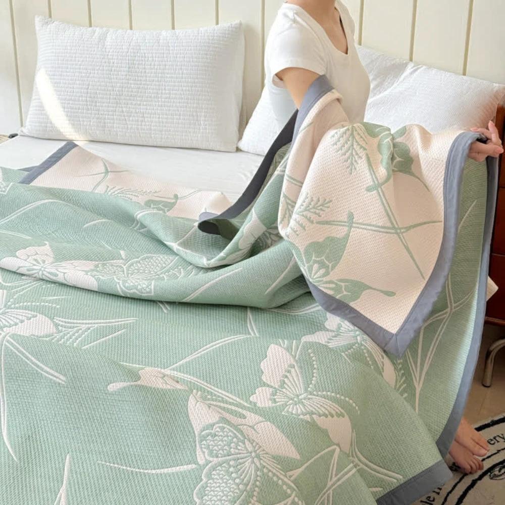 Elowen Butterfly Cotton Gauze Blanket by Casa & Beyond