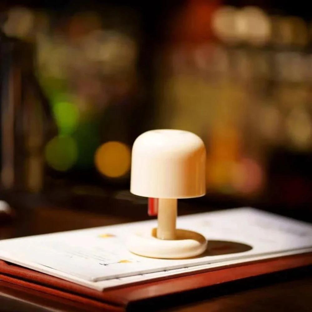 Lumia Mini Mushroom Table Lamp by Casa & Beyond