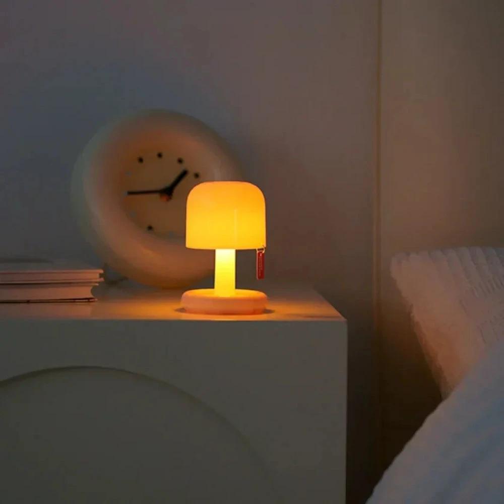 Lumia Mini Mushroom Table Lamp by Casa & Beyond