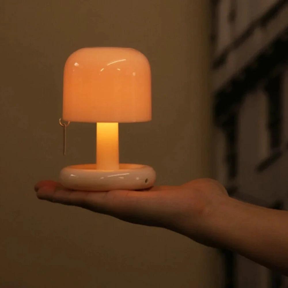 Lumia Mini Mushroom Table Lamp by Casa & Beyond