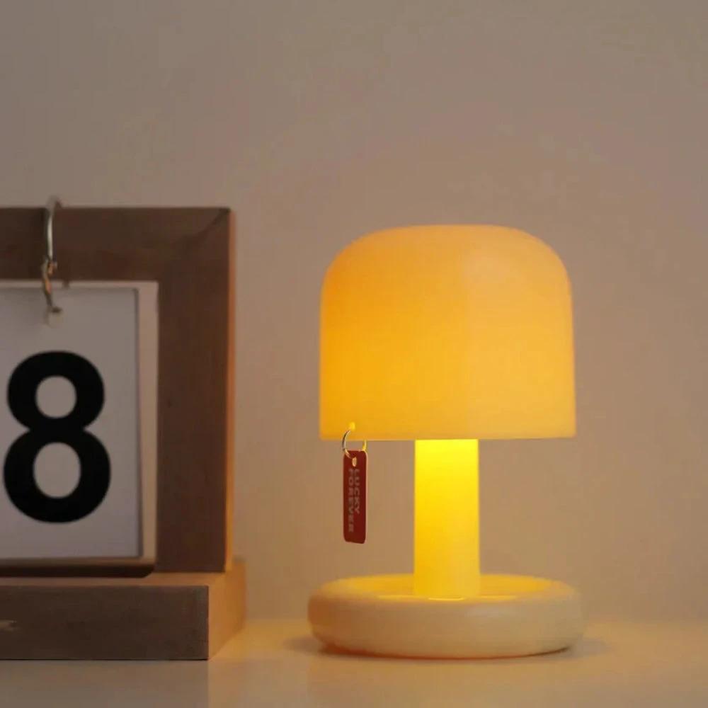 Lumia Mini Mushroom Table Lamp by Casa & Beyond