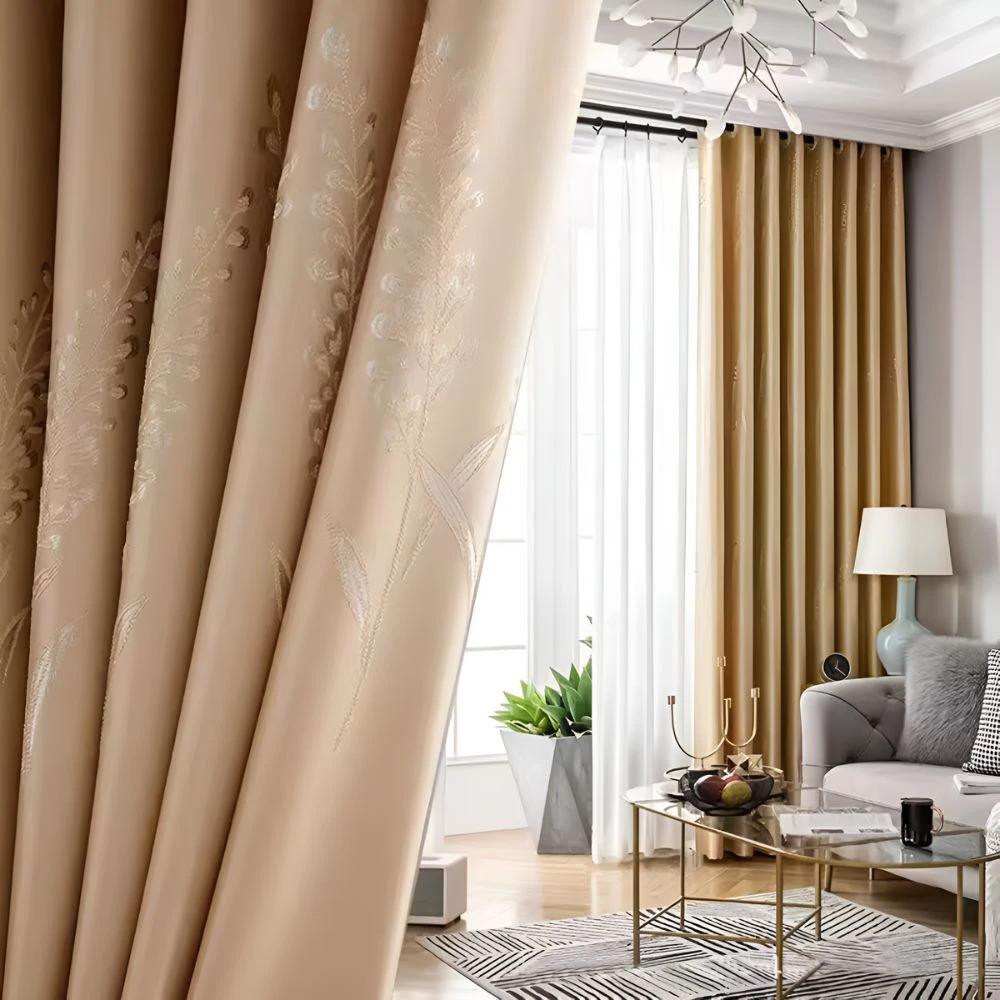 Elysian Leaf Blackout Curtains by Casa & Beyond