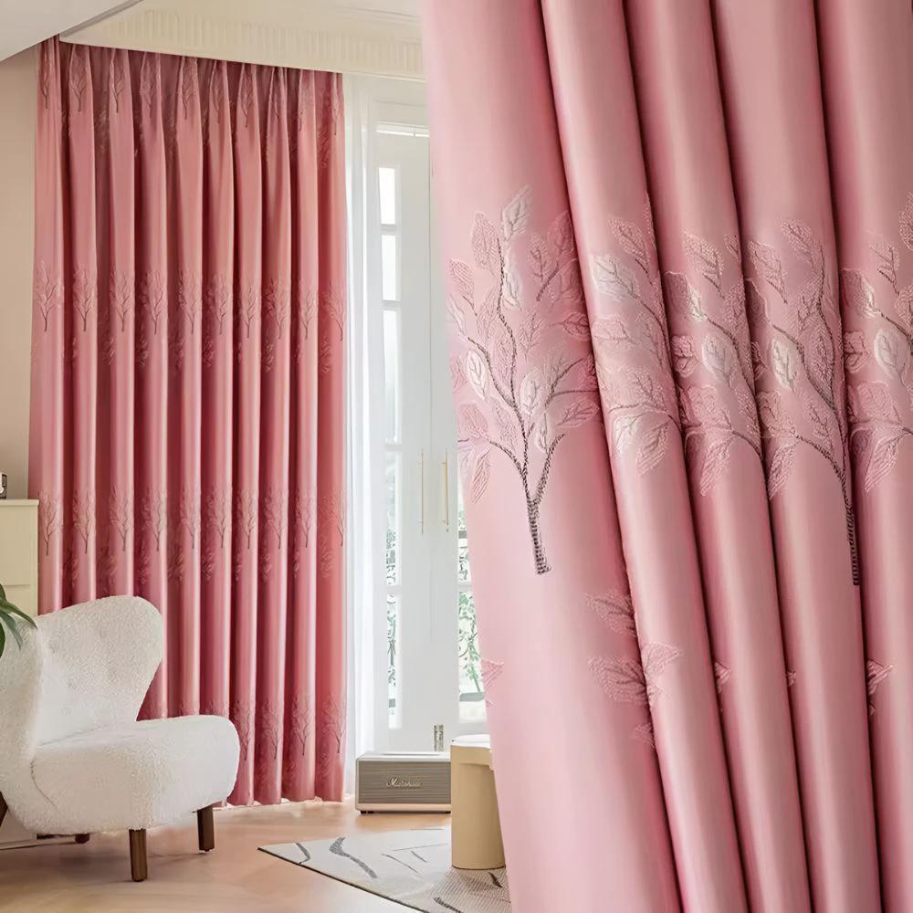 Elysian Leaf Blackout Curtains by Casa & Beyond