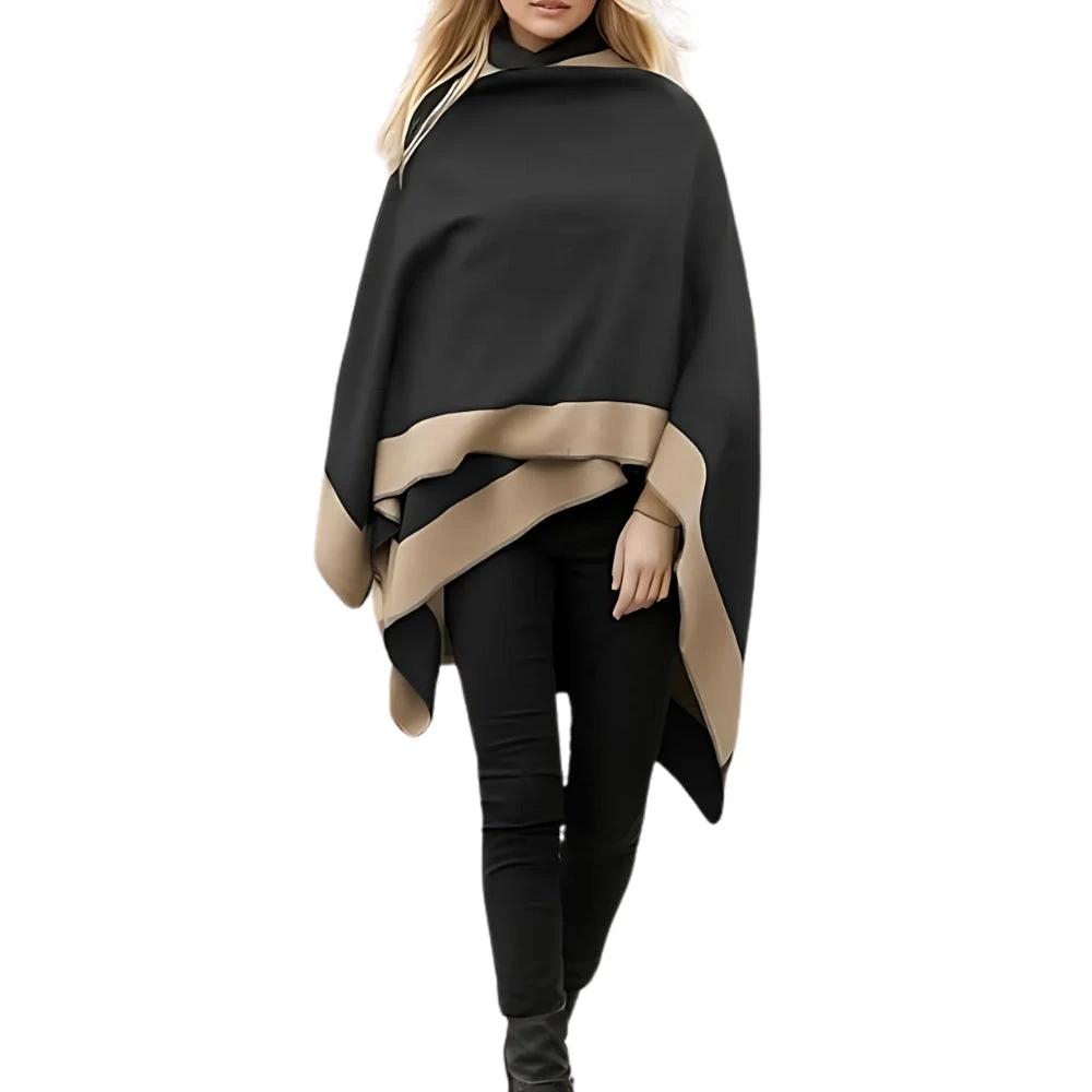 Emiree Stylish Draped Poncho by Casa & Beyond