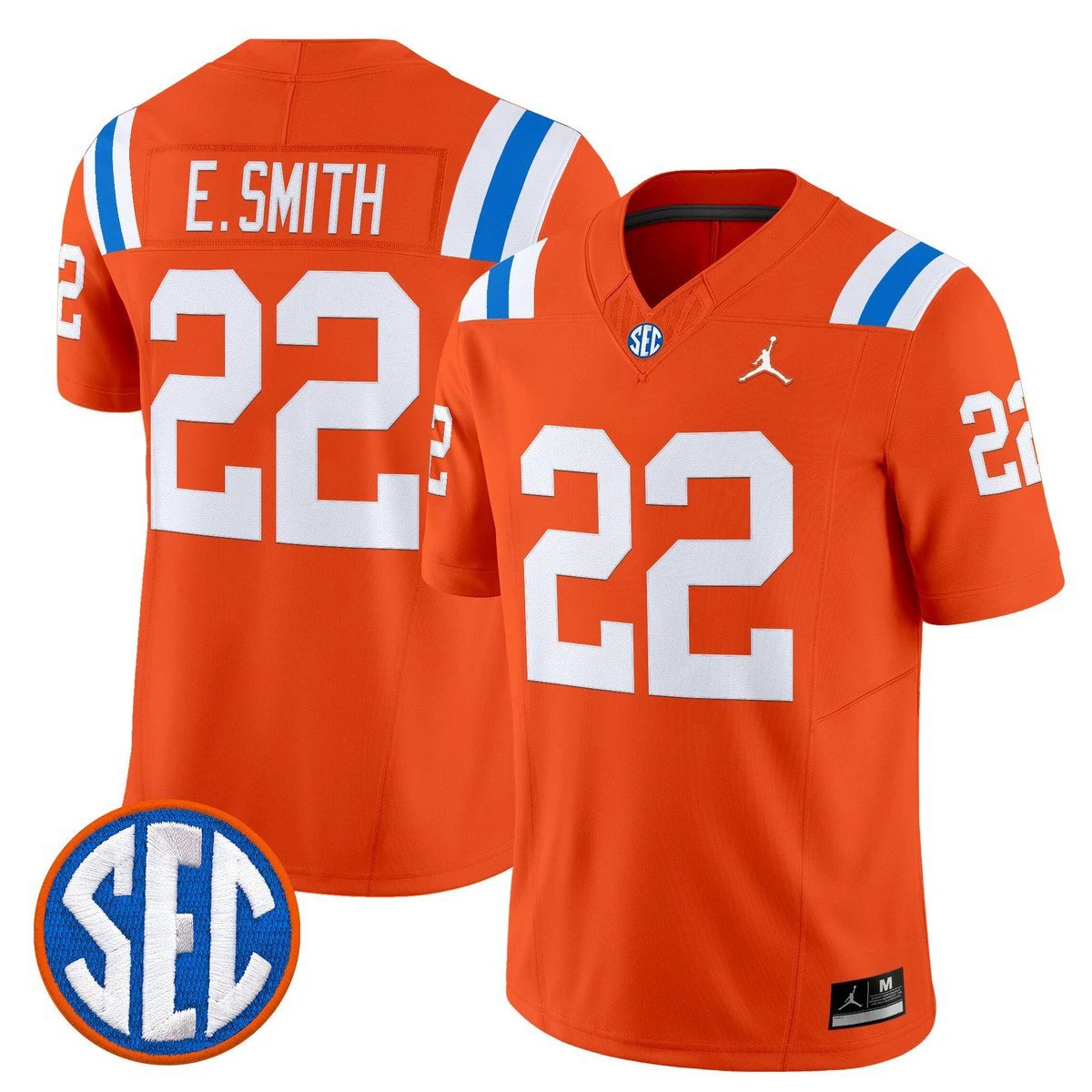 Emmitt Smith Jersey #22 Florida Gators 1960s Throwback Vapor Limited by My Store NCAA Football Jerseys