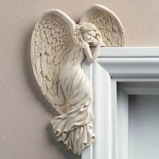 Decoration Door Frame Angel Wings made of Resin by Bowlift