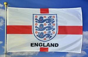 England Football Flag 3x5ft Banner polyester by flagsjustdoit