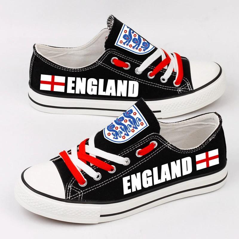England Low Top Canvas Sport Sneakers Shoes For Men Women Fans by Crocs