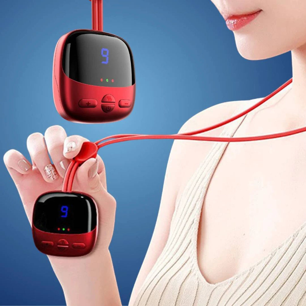 NeckEasePro Portable EMS Cervical Spine Massager | Pain Relief for Neck and Shoulder Tension - Muscle Relaxation Bowlift by Bowlift