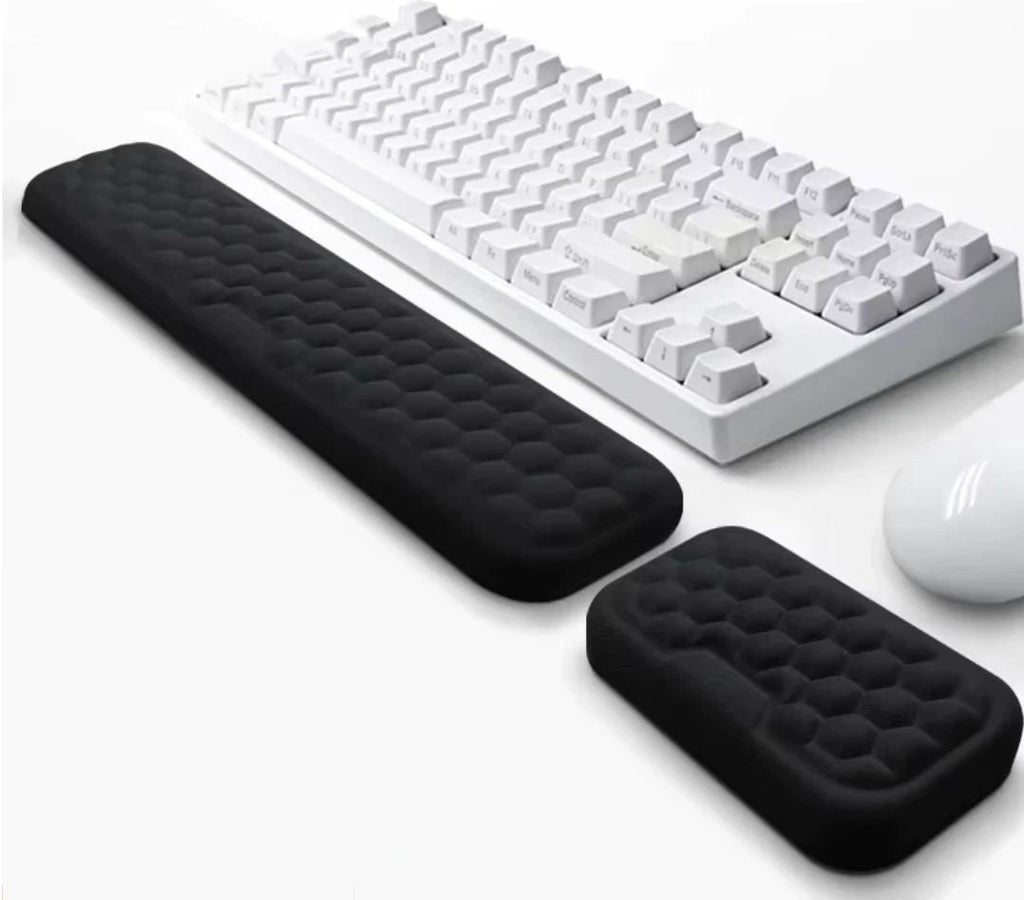ErgoSupport Wrist Protection Rest Pad | for Mouse and Keyboard - Elevates Wrist - Reduces Strain Pain Bowlift by Bowlift