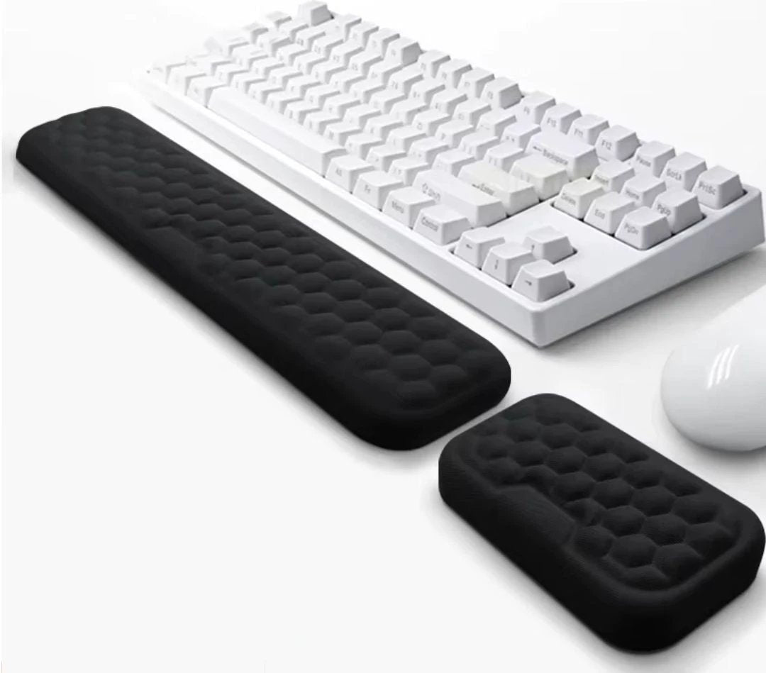ErgoSupport Wrist Protection Rest Pad | for Mouse and Keyboard - Elevates Wrist - Reduces Strain Pain Bowlift by Bowlift