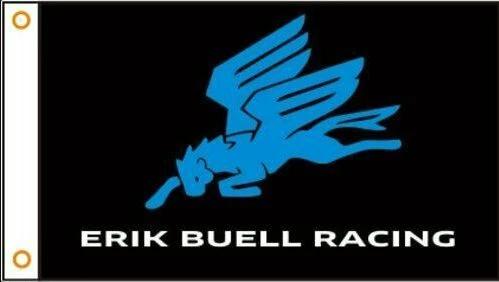 Erik Buell Motorcycles Flag 3X5 Ft Polyester Banner USA 90x150cm by flagsjustdoit