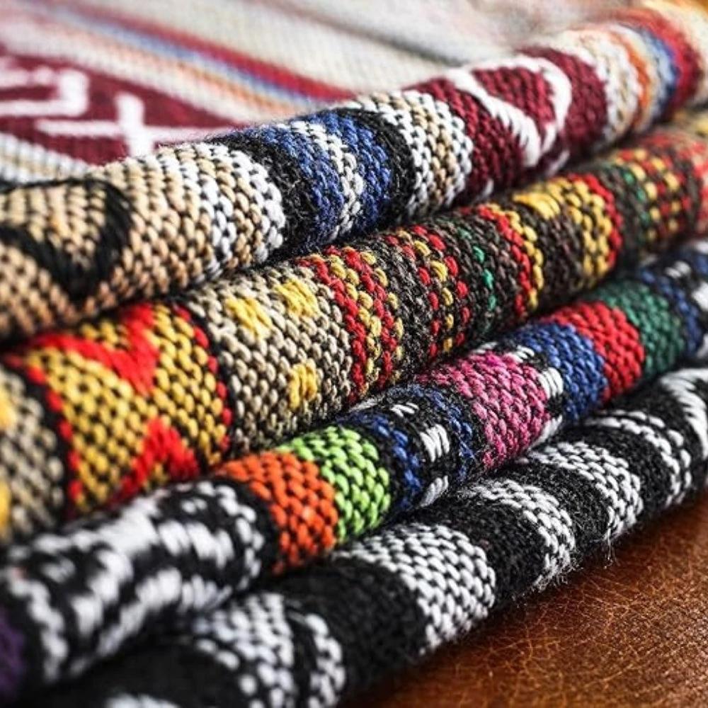 Ethnic Bohemian Geometric Cushion Cover by Casa & Beyond