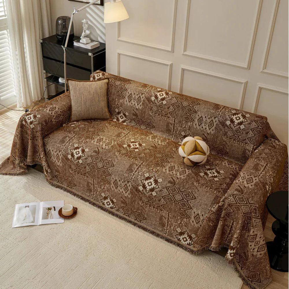 Ethno Cultural Tribe Sofa Cover by Casa & Beyond