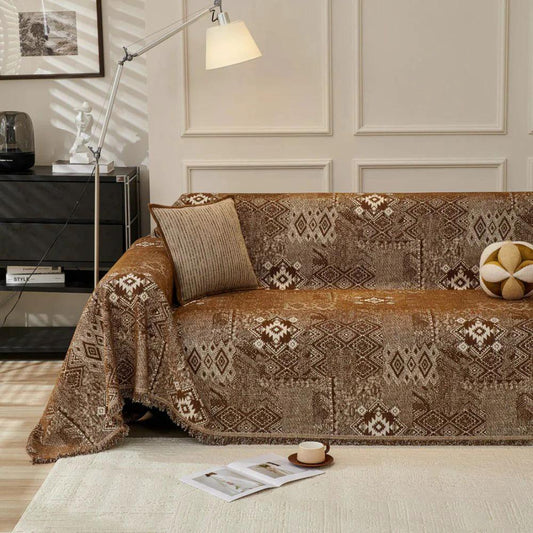 Ethno Cultural Tribe Sofa Cover by Casa & Beyond