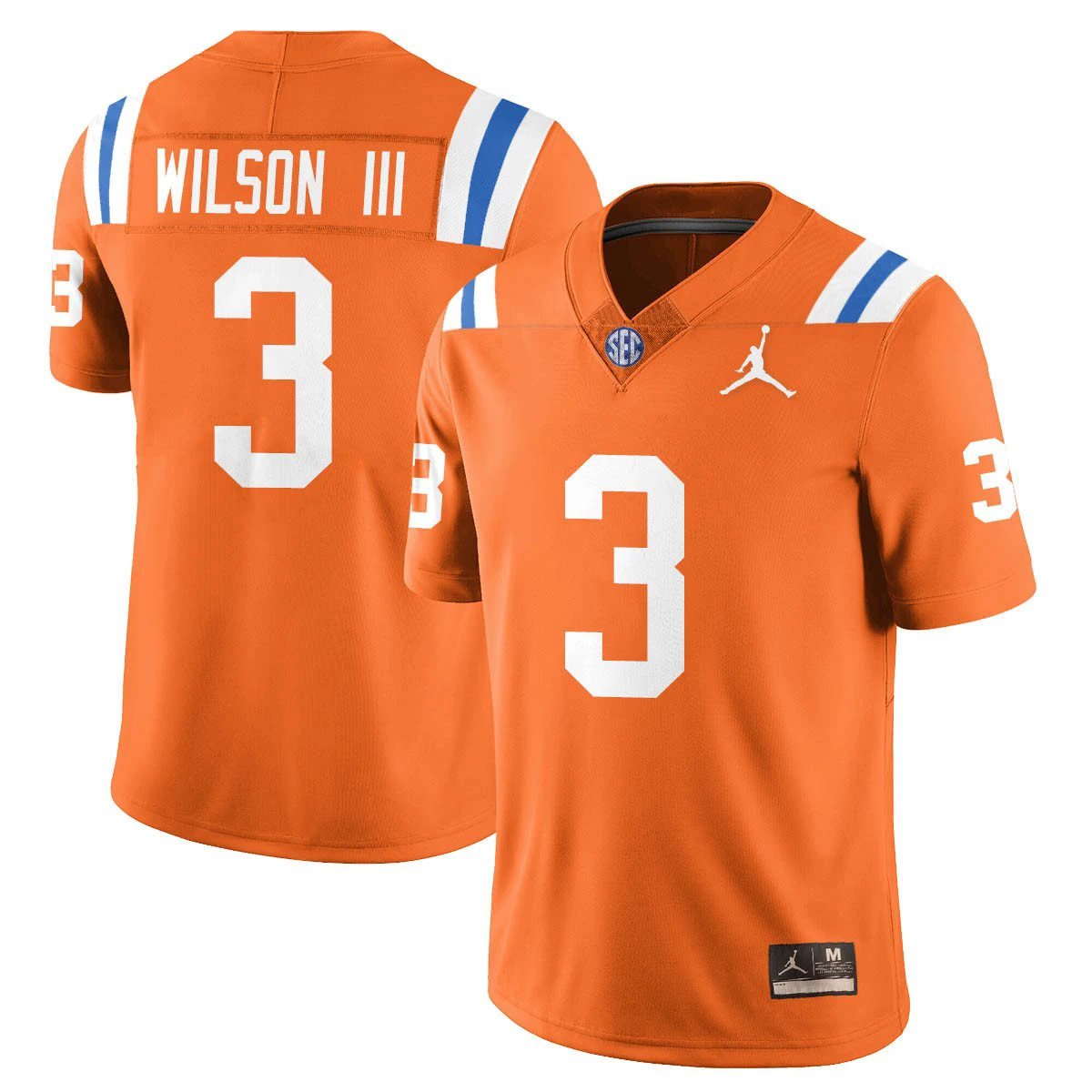 Eugene Wilson III Jersey #3 Florida Gators Bring Back 1960s Throwback Orange by My Store NCAA Football Jerseys