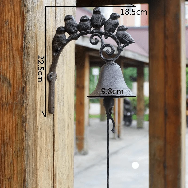 Classic cast iron doorbell in vintage style for stylish entrances by BowLift