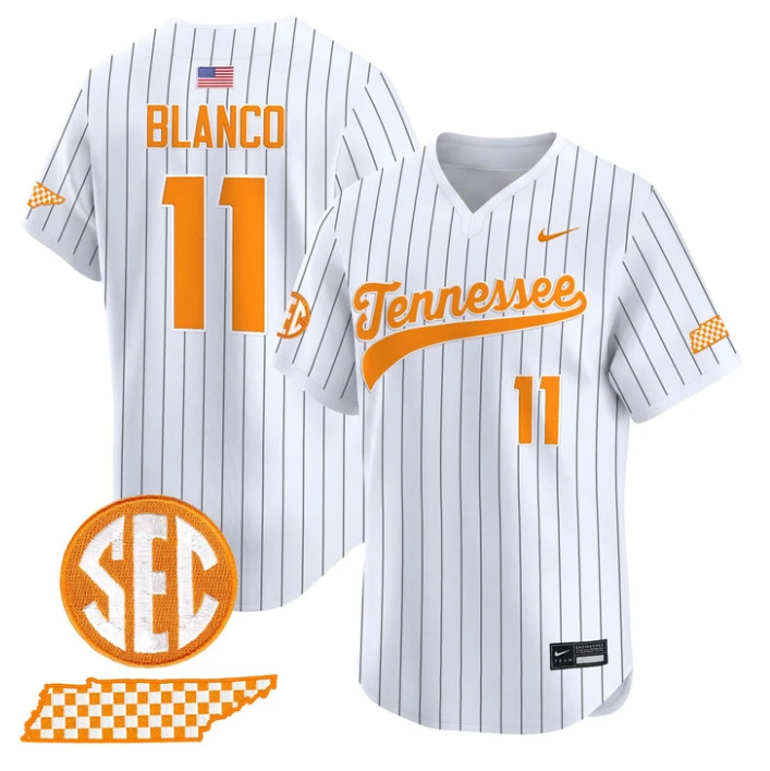 Evan Blanco Jersey #11 Tennessee Vols 2026 Smokey Grey Series Stitched by My Store
