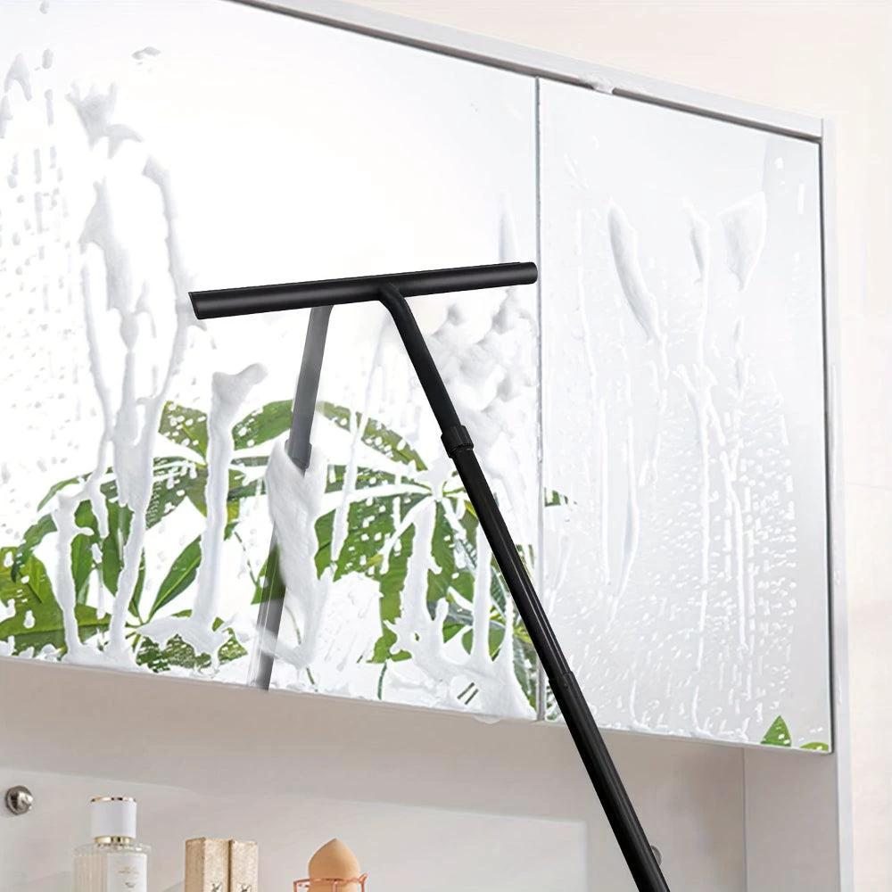 Extendable Shower Squeegee – Telescopic Bathroom Cleaner with 120cm Handle by BowLift