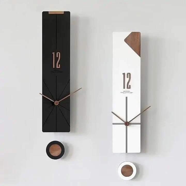 Simple Art Wall Clock by BowLift