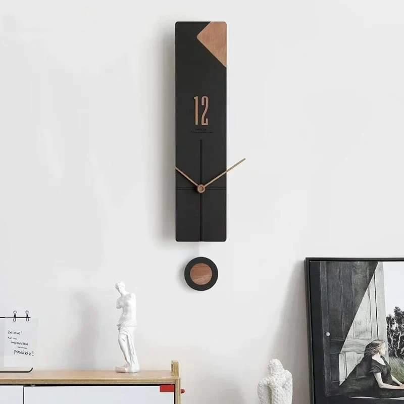 Simple Art Wall Clock by BowLift