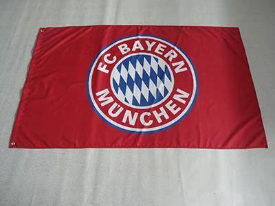 FC Bayern Munchen Flag 3x5ft Banner polyester by flagsjustdoit