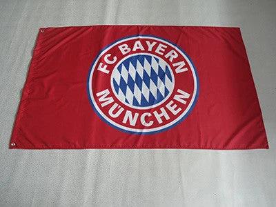 FC Bayern München Flag-3x5ft Banner-100% polyester by flagsshop