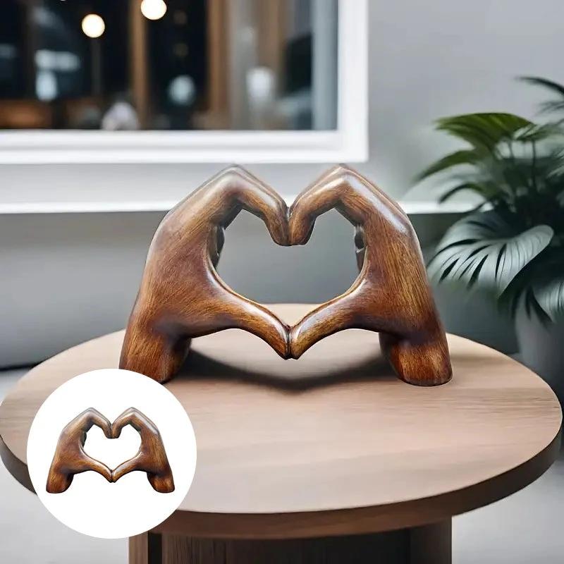 Statue of the Hands of the Heart by Bowlift