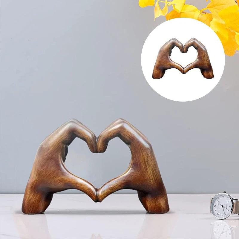 Statue of the Hands of the Heart by Bowlift