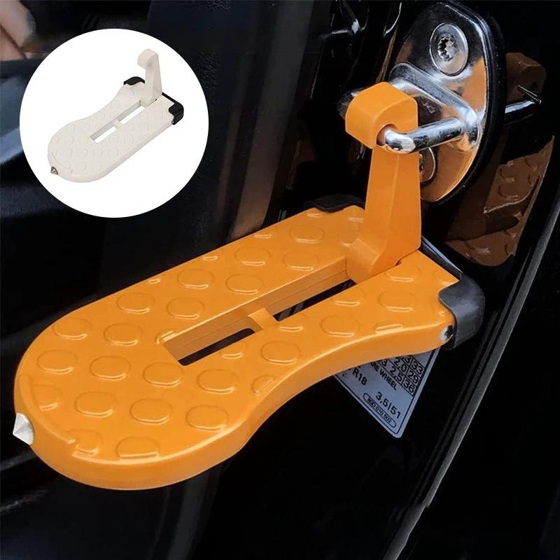 U-shaped door threshold bolt with safety hammer by Bowlift