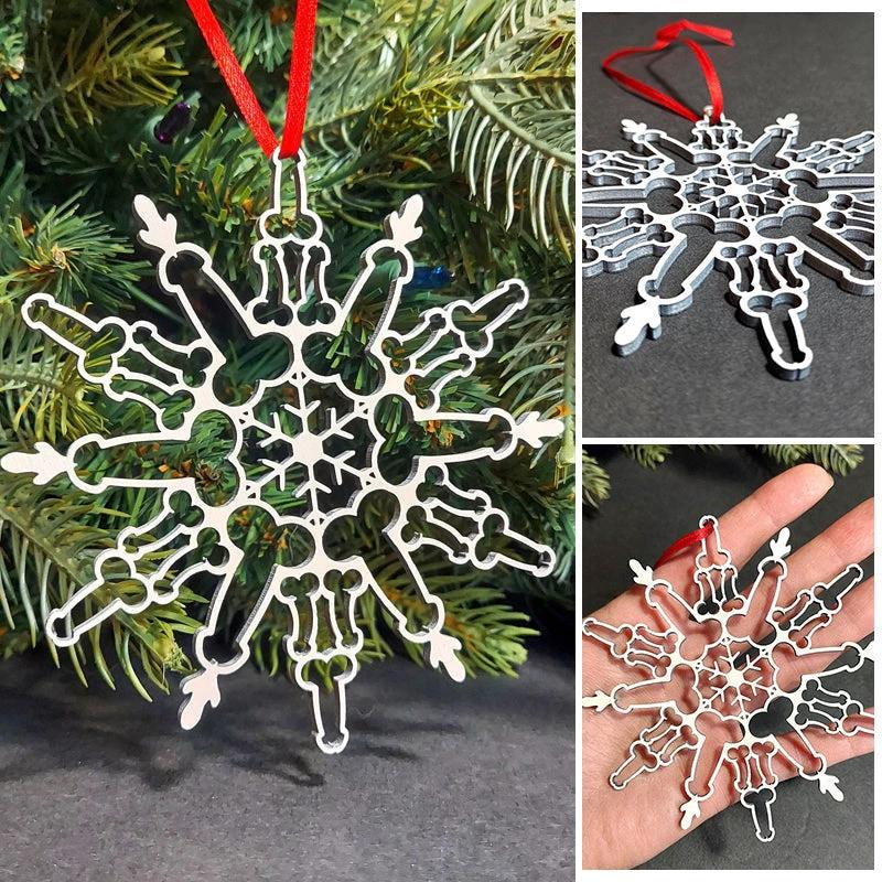 Funnier Snowflake Pendant by Bowlift